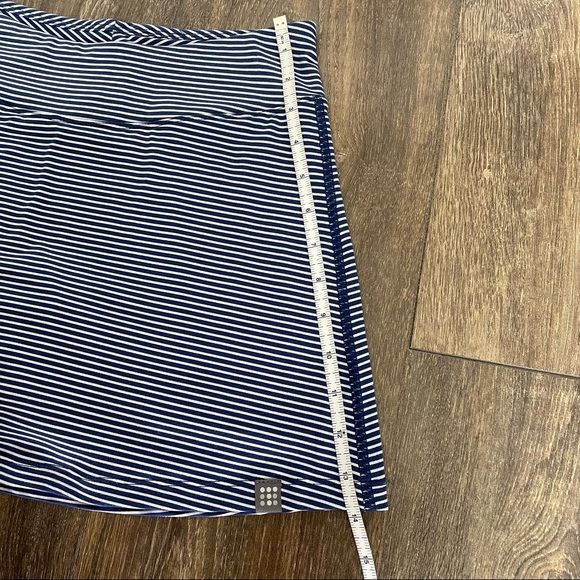 Title Nine Dream Skort Navy Stripe - Picture 11 of 12
